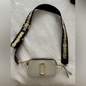 Marc Jacobs Logo Strap Snapshot Purse